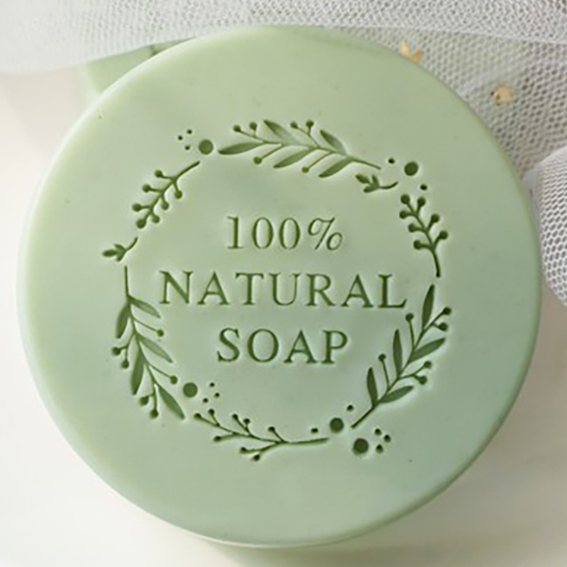 Soap Making At Home - 100% NATURAL SOAP Letter flower round