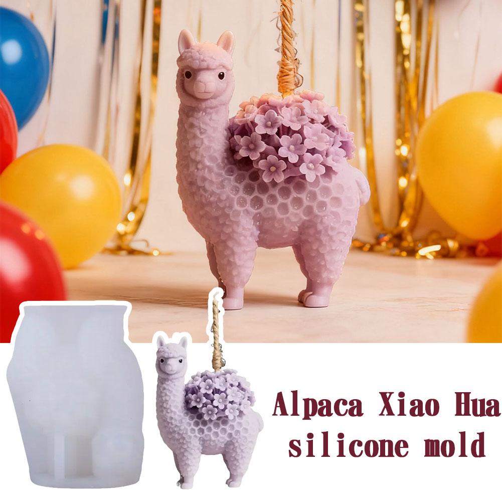 Soap Making Gifts - Alpaca Silicone Mold For Candle Making