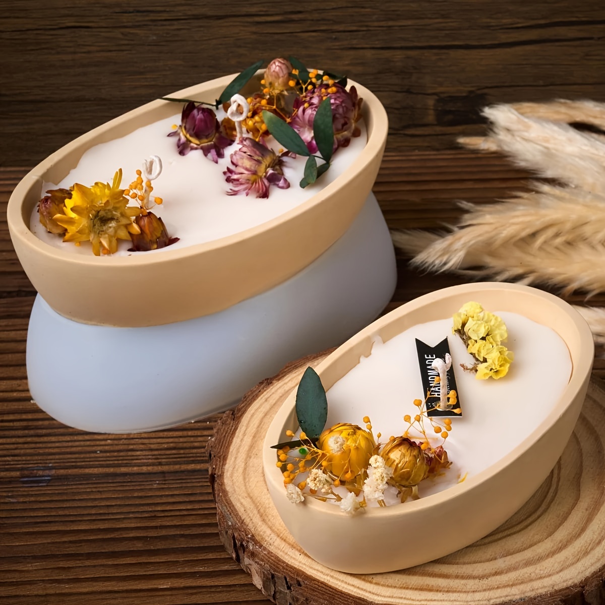 Soap Making At Home - Reusable Oval Moulds - DIY Craft