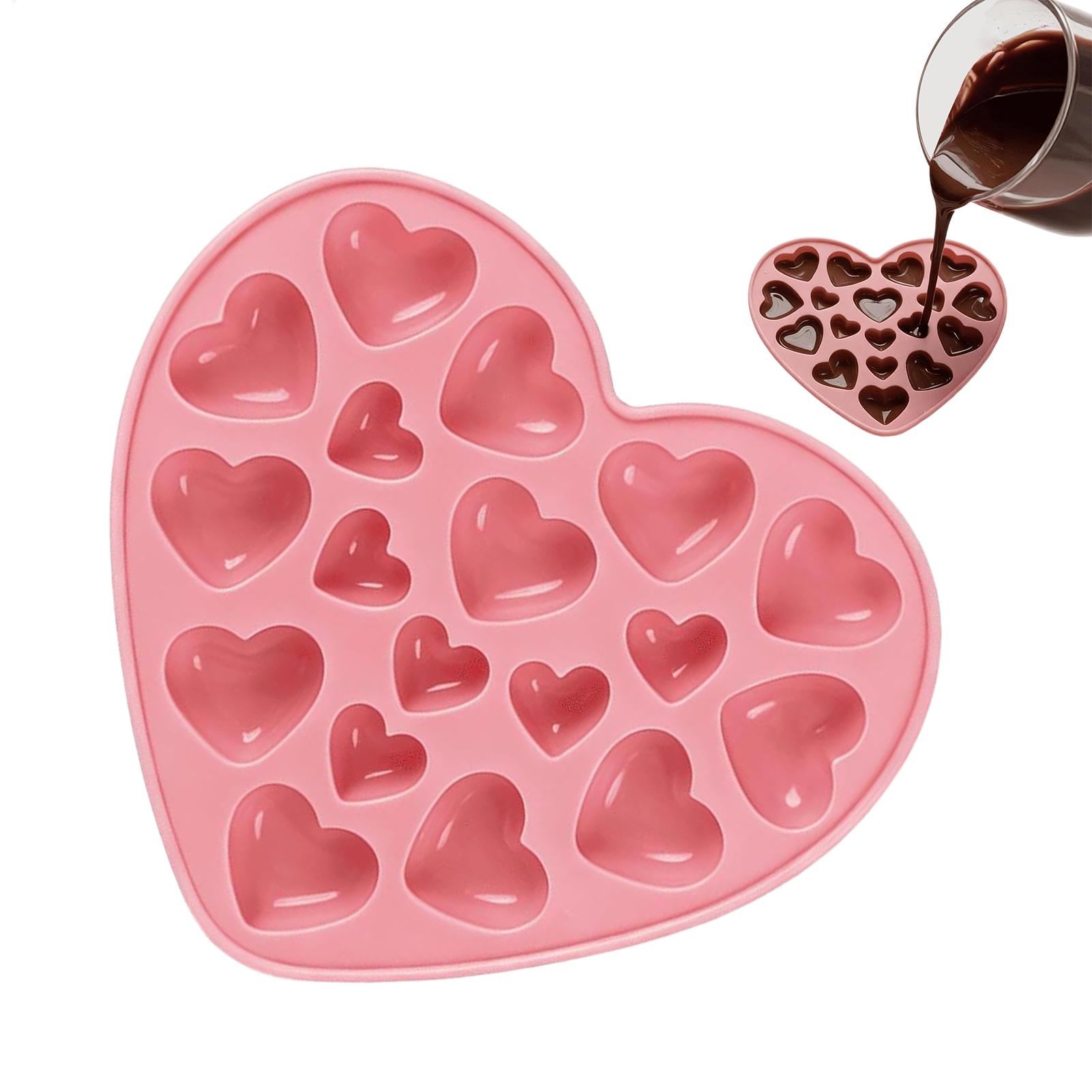 Soap Making Gifts - Love Silicone Chocolate Mold Silicone Heart