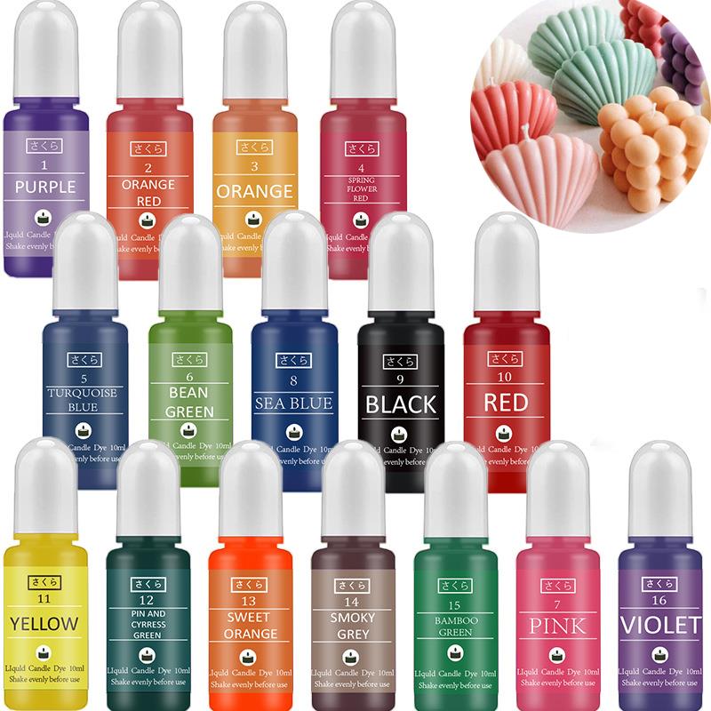 10ml/Bottle Candle Wax Pigment - Soap Making At Home review and price