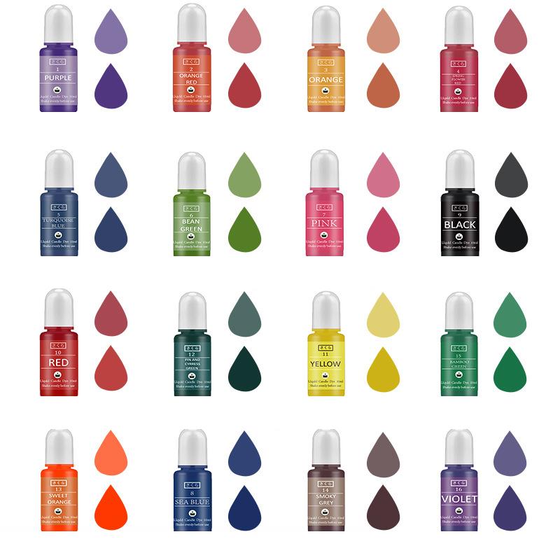 10ml/Bottle Candle Wax Pigment - Soap Making At Home review and price