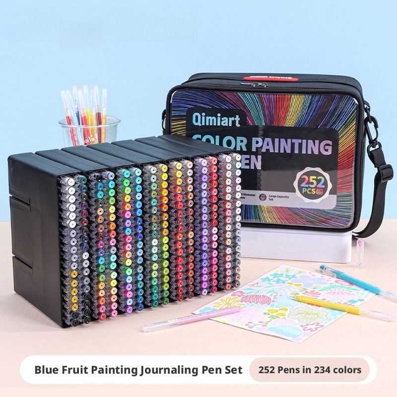 252Pcs 234 Colors Fine Tip Gel - Copic Marker Sketch review and price