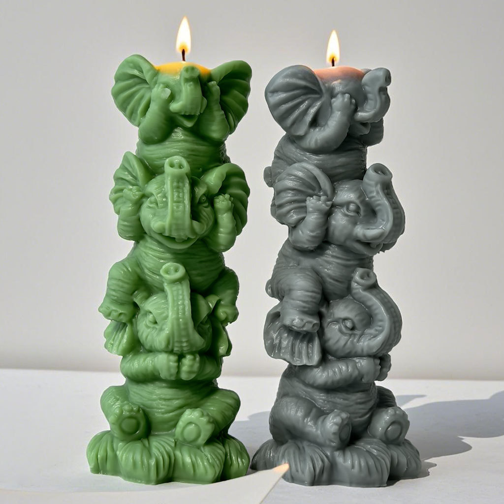 DIY Stacking Elephants Silicon - Soap Making At Home review and price