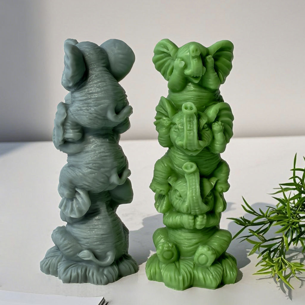 DIY Stacking Elephants Silicon - Soap Making At Home review and price