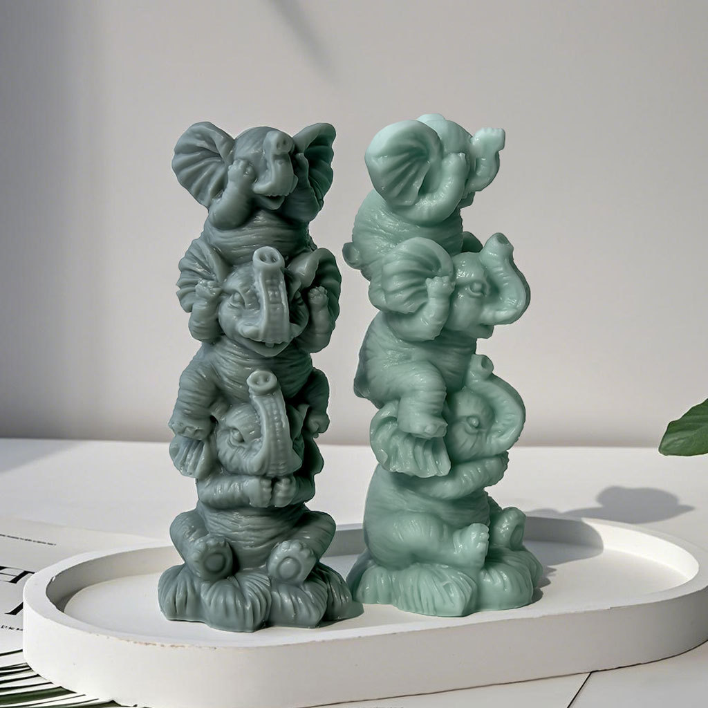DIY Stacking Elephants Silicon - Soap Making At Home review and price