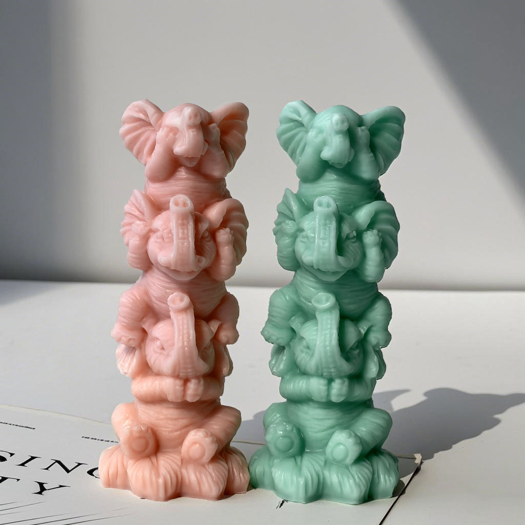 DIY Stacking Elephants Silicon - Soap Making At Home review and price
