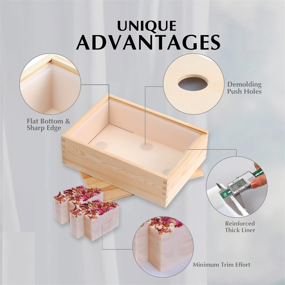 Large Soap Molds Rectangle Sil - Soap Making Formula review and price