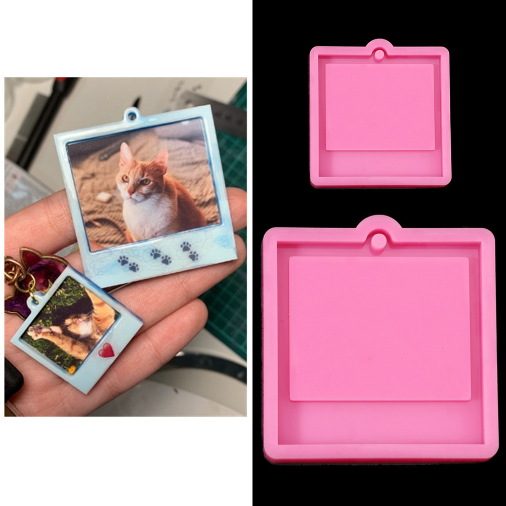 Photo Frame Epoxy Resin Keycha - Soap Making Formula review and price