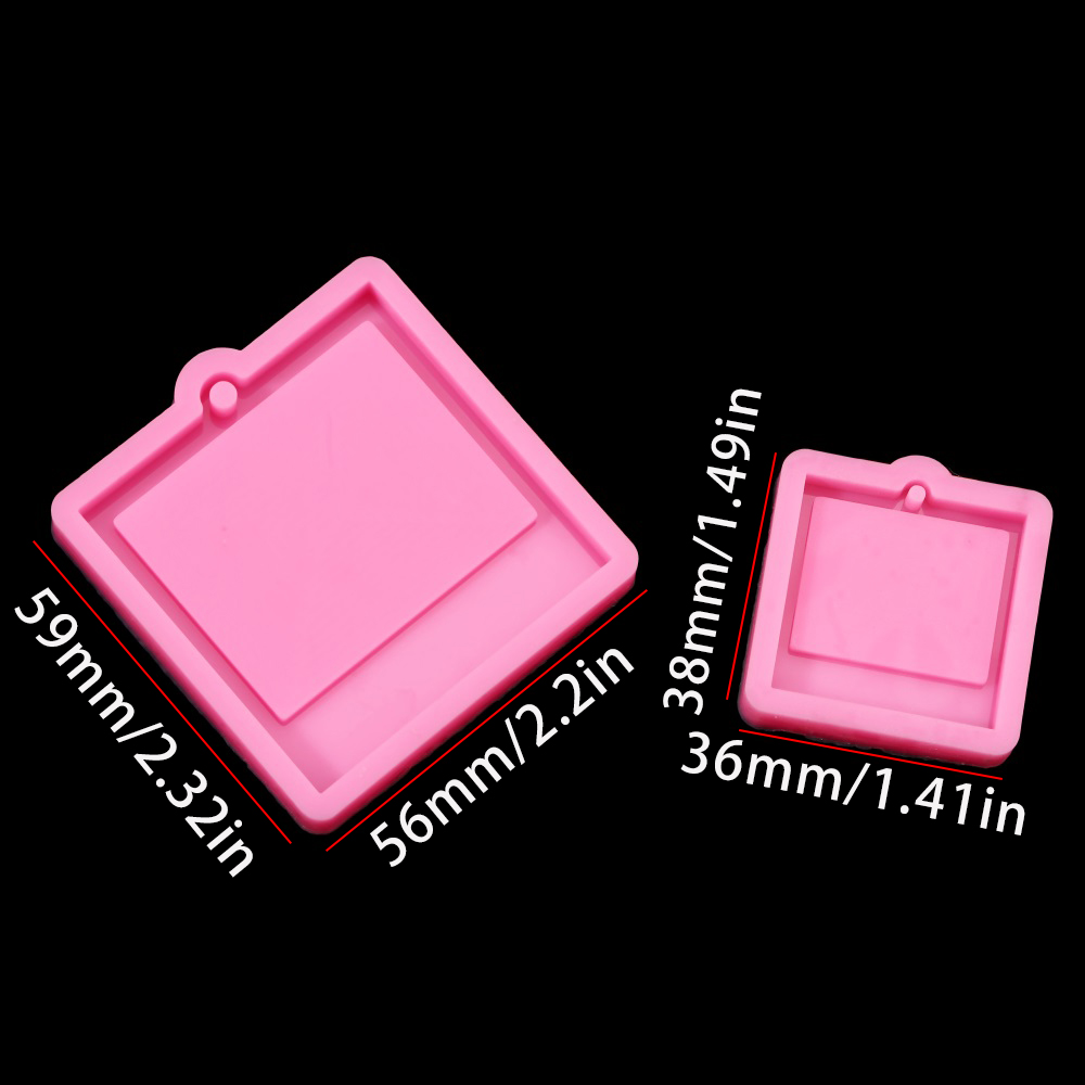 Photo Frame Epoxy Resin Keycha - Soap Making Formula review and price