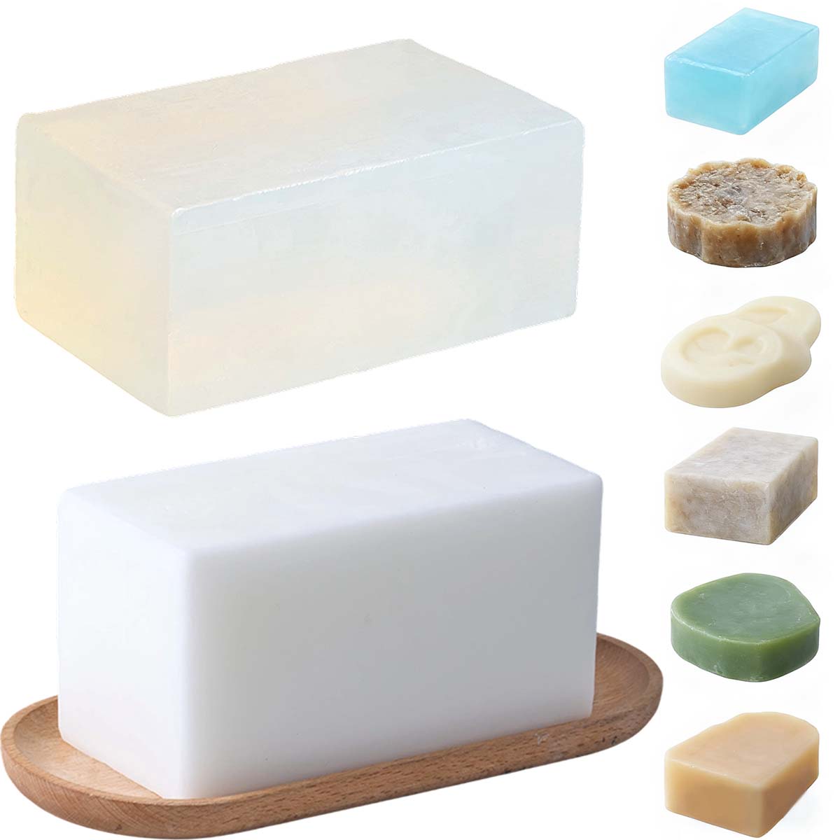 1000g Clear White Soap Base DI - Soap Making At Home review and price