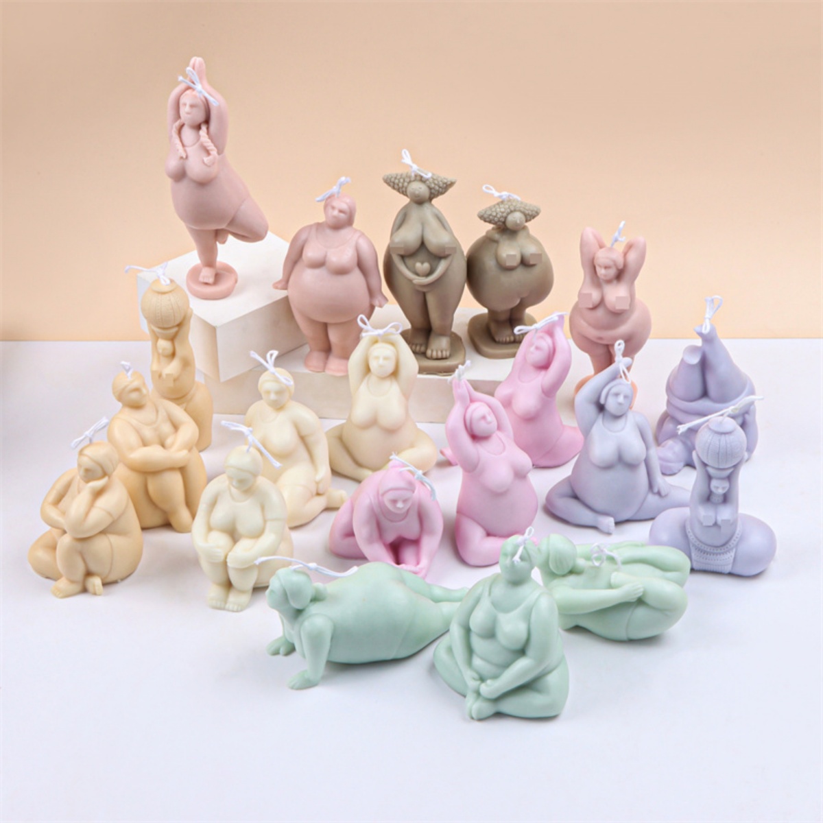 3D Lady Body Candle Mold Yoga  - Soap Making At Home review and price