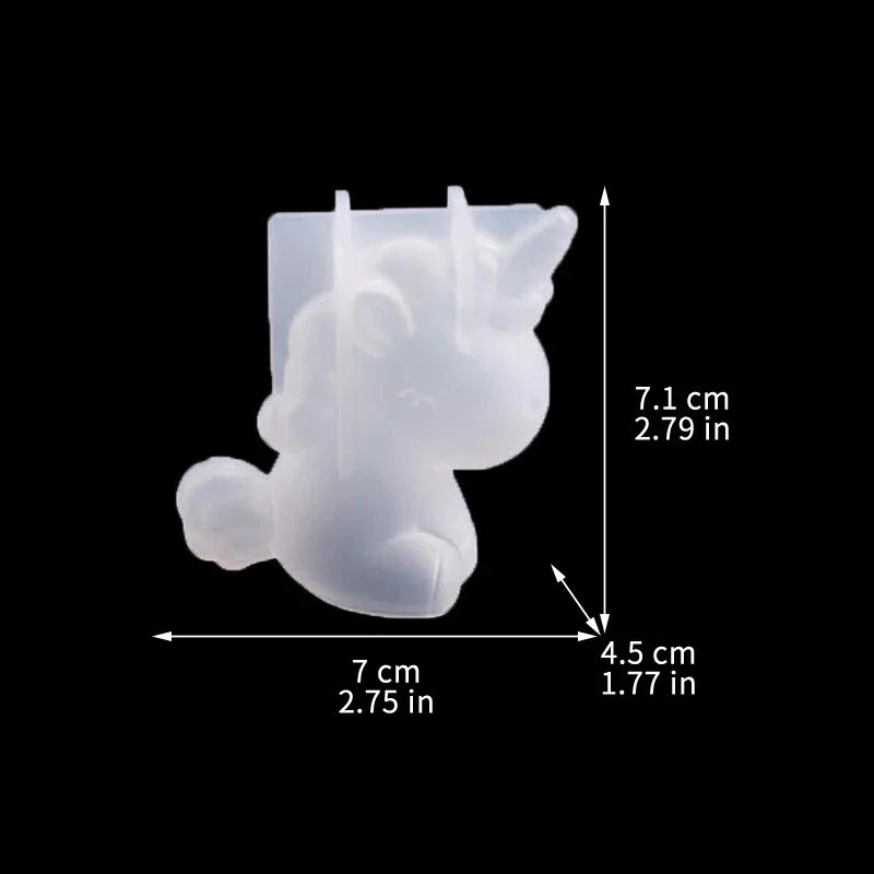 3D Geometric Silicone Unicorn  - Soap Making Formula review and price