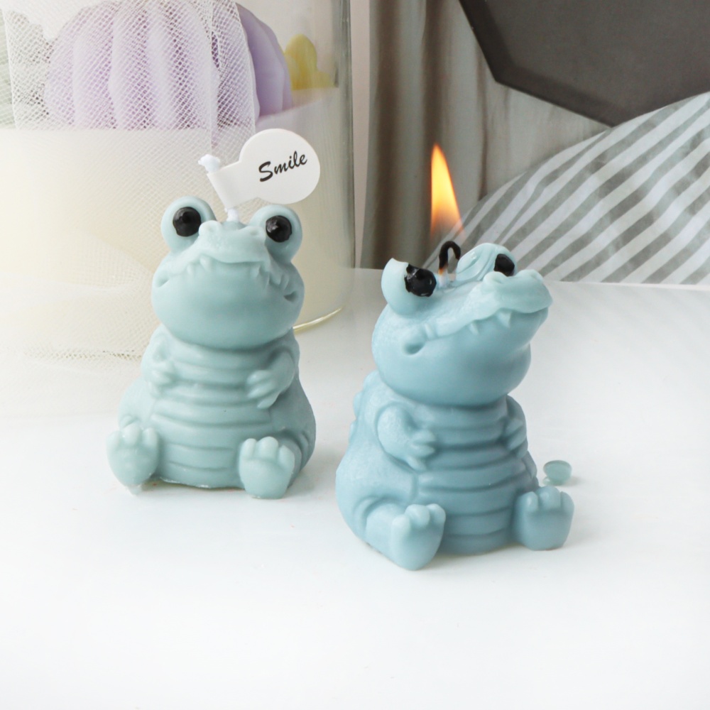 3D Cute Crocodile Candle Silic - Soap Making Gifts review and price