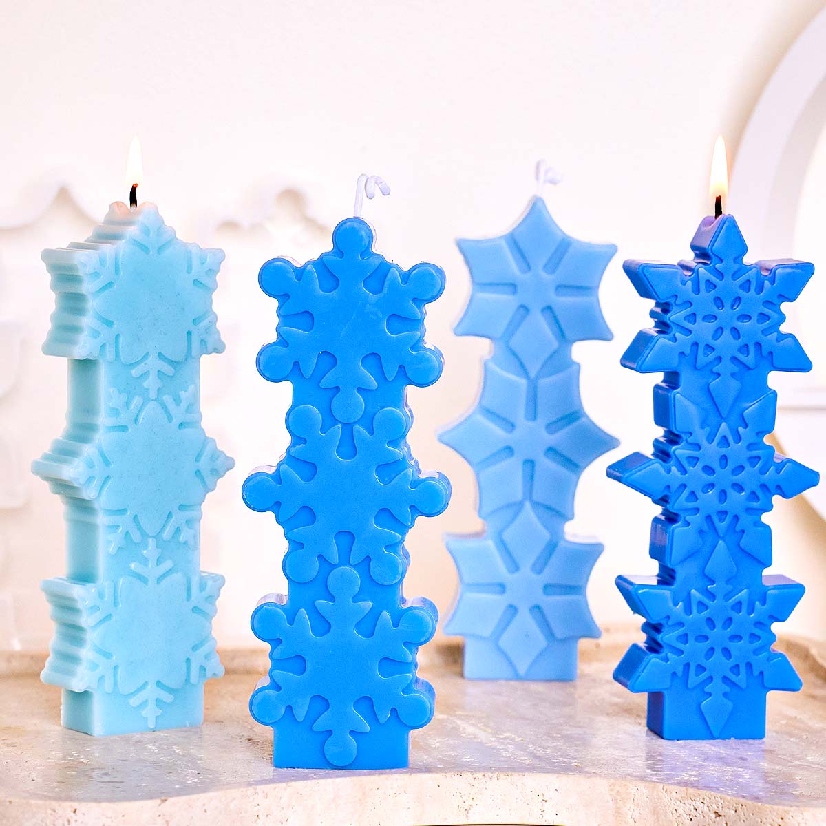 Christmas Snowflake Candle Mol - Soap Making Gifts review and price