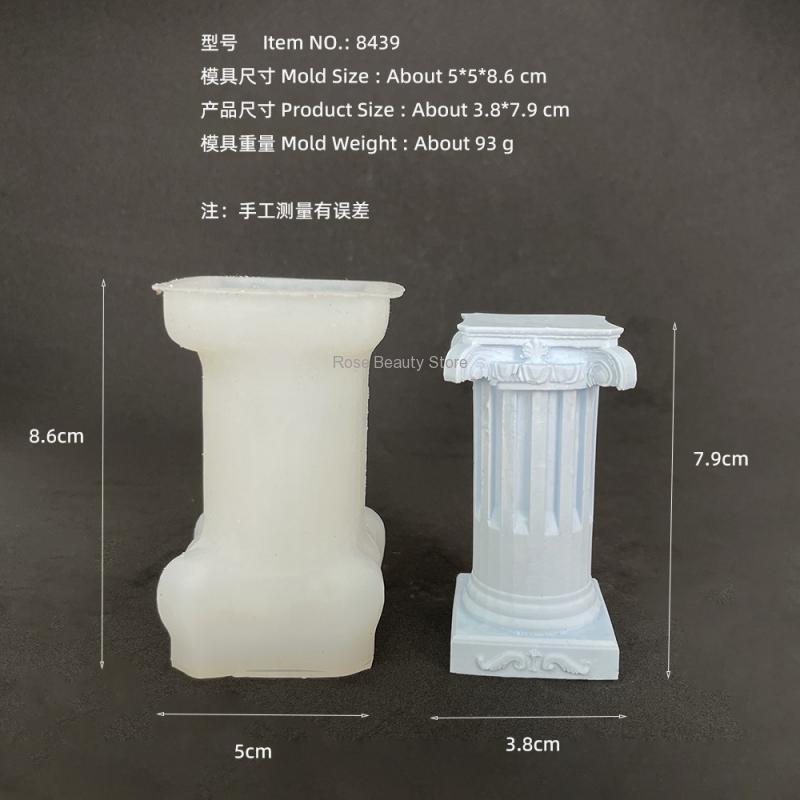 3D Roman Column Candle Silicon - Soap Making Gifts review and price
