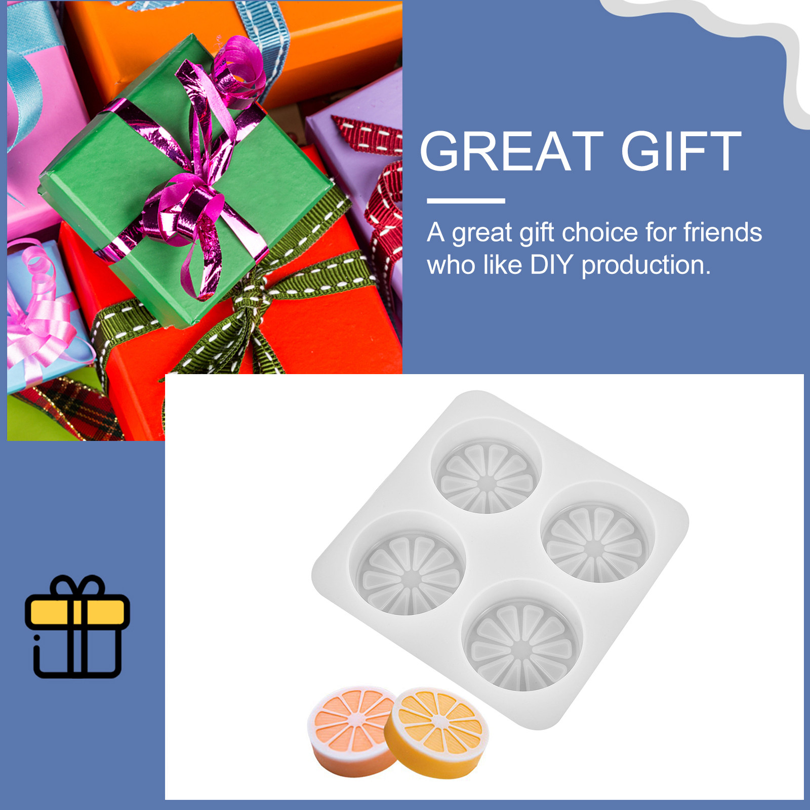 Lemon Slice Silicone Soap Mold - Soap Making Die review and price