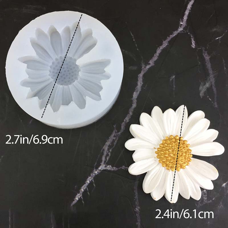 DIY Candle Silicone Mold Daisy - Soap Making Formula review and price