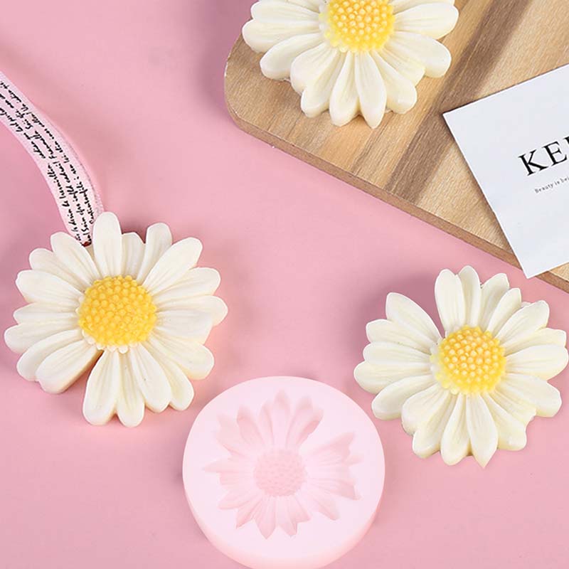 DIY Candle Silicone Mold Daisy - Soap Making Formula review and price