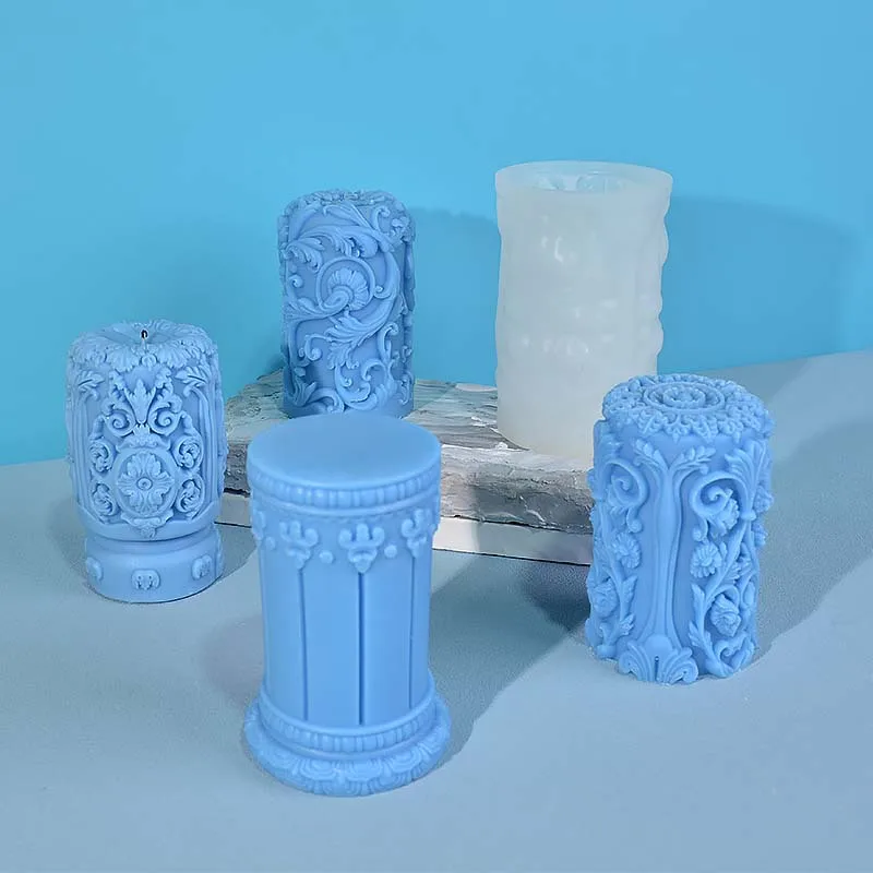 Carved Roman Column Candle Sil - Soap Making Gifts review and price