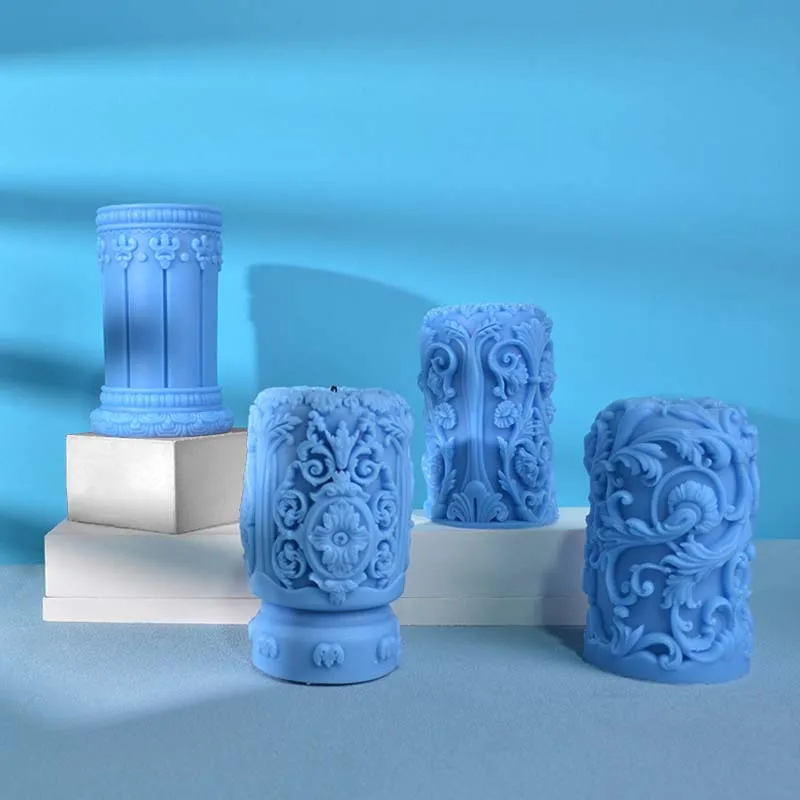 Carved Roman Column Candle Sil - Soap Making Gifts review and price