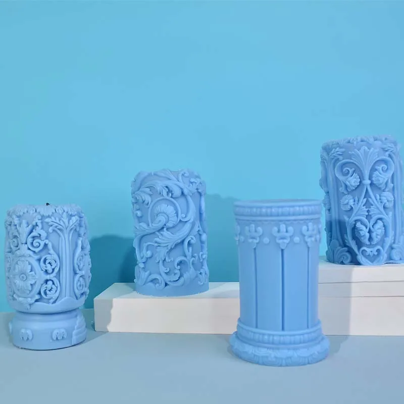 Carved Roman Column Candle Sil - Soap Making Gifts review and price